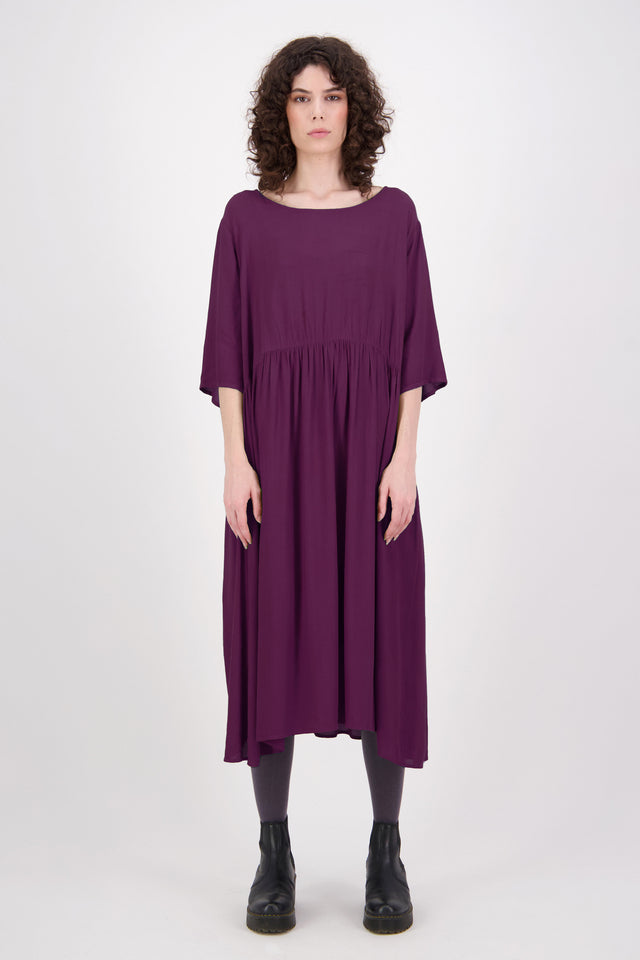 Aman Dress (Plum)