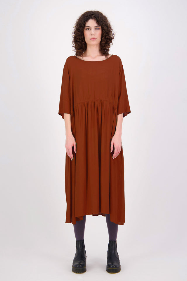 Aman Dress (Rust)
