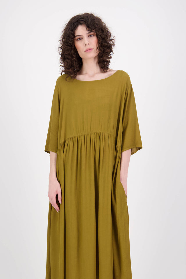 Aman Dress (Olive)