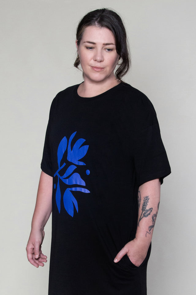 Bäne Dress (Leaves)