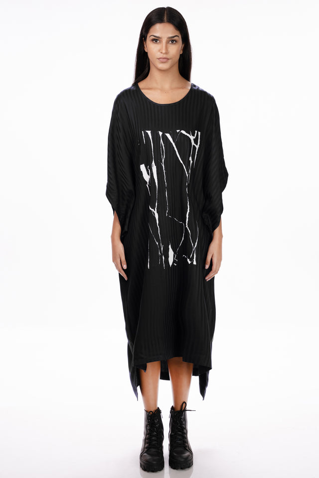 Exude Dress (Cracked) Black