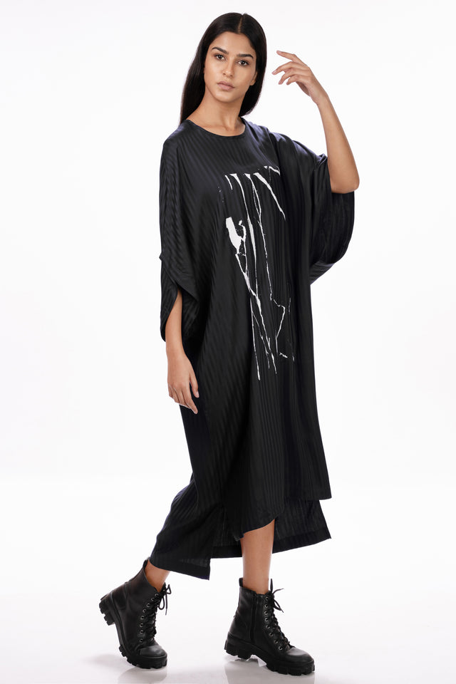 Exude Dress (Cracked) Black