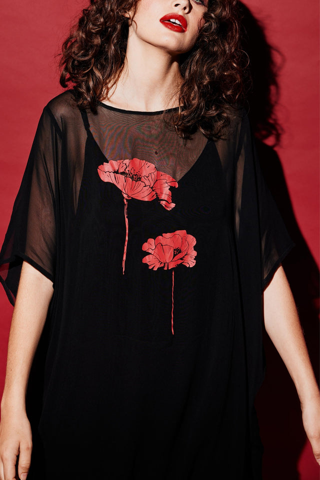 Fallow Dress (Poppies)