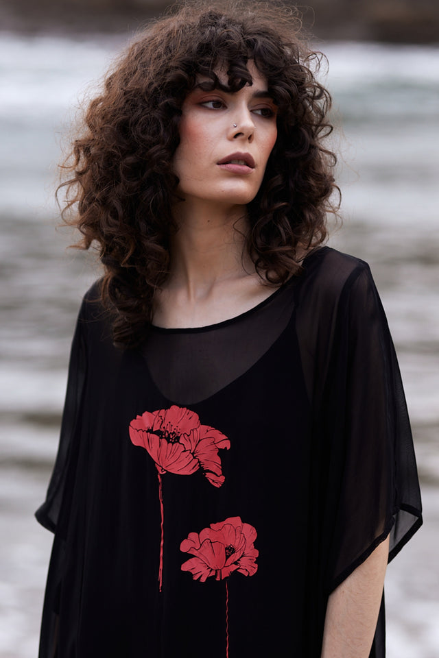 Fallow Dress (Poppies)