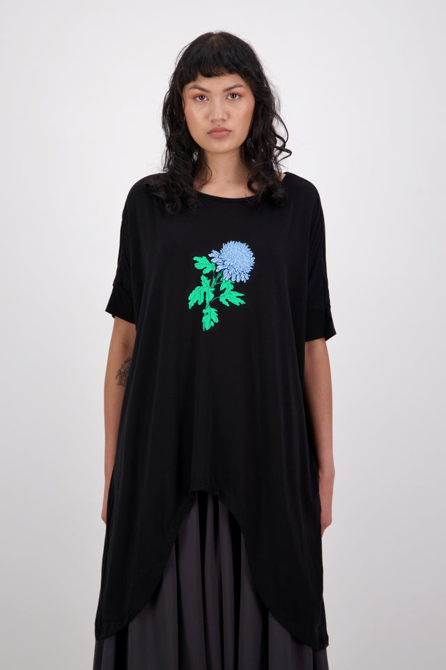 Florence Tee (Azure Flower)