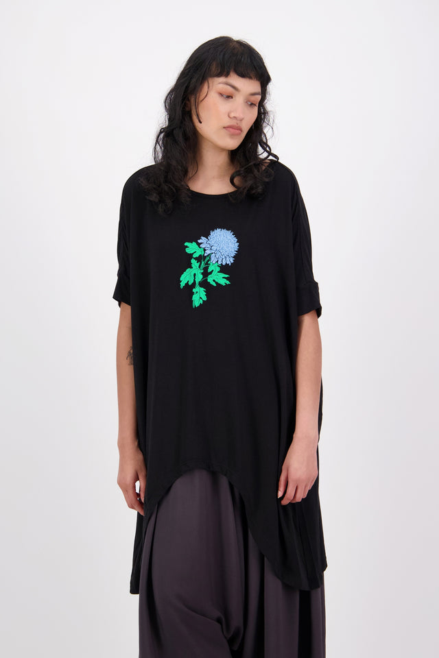 Florence Tee (Azure Flower)