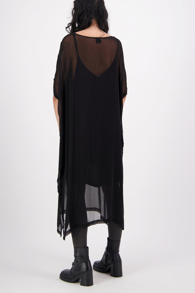 Loyalty Dress (Face) Black