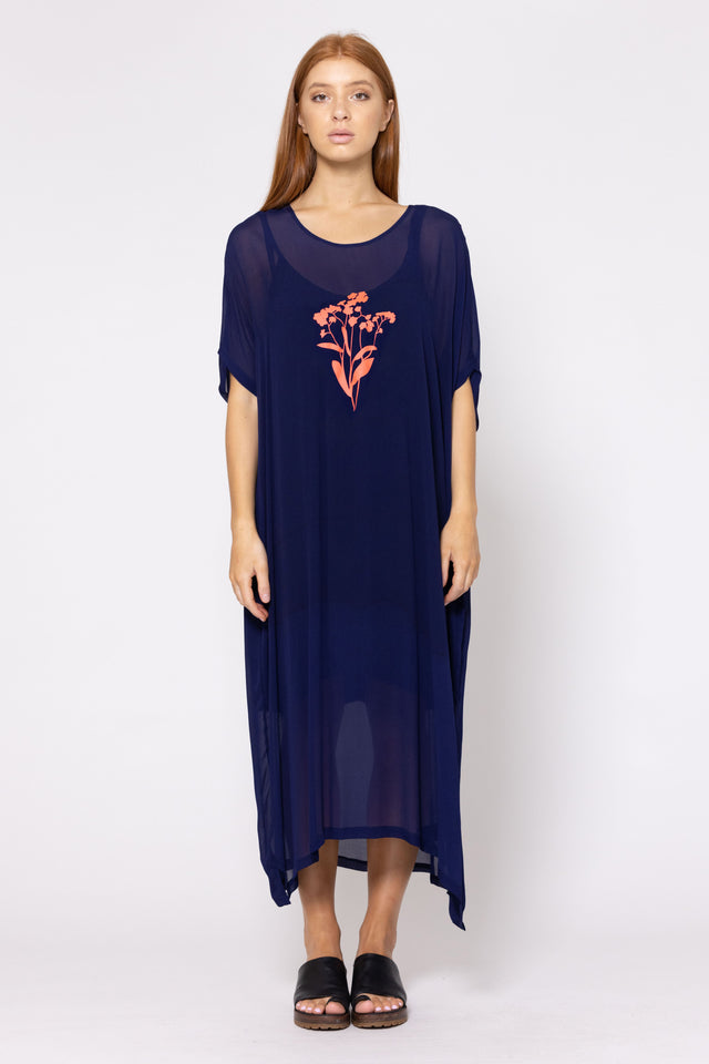 Loyalty Dress (Blue) Flower **FAULTY**