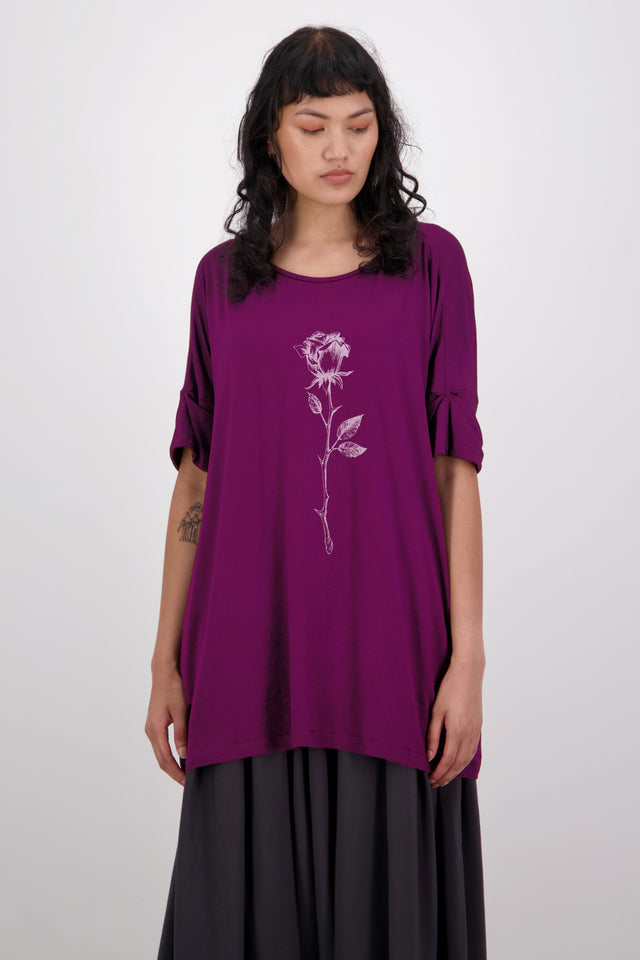 Unity Tee (Rose) Green