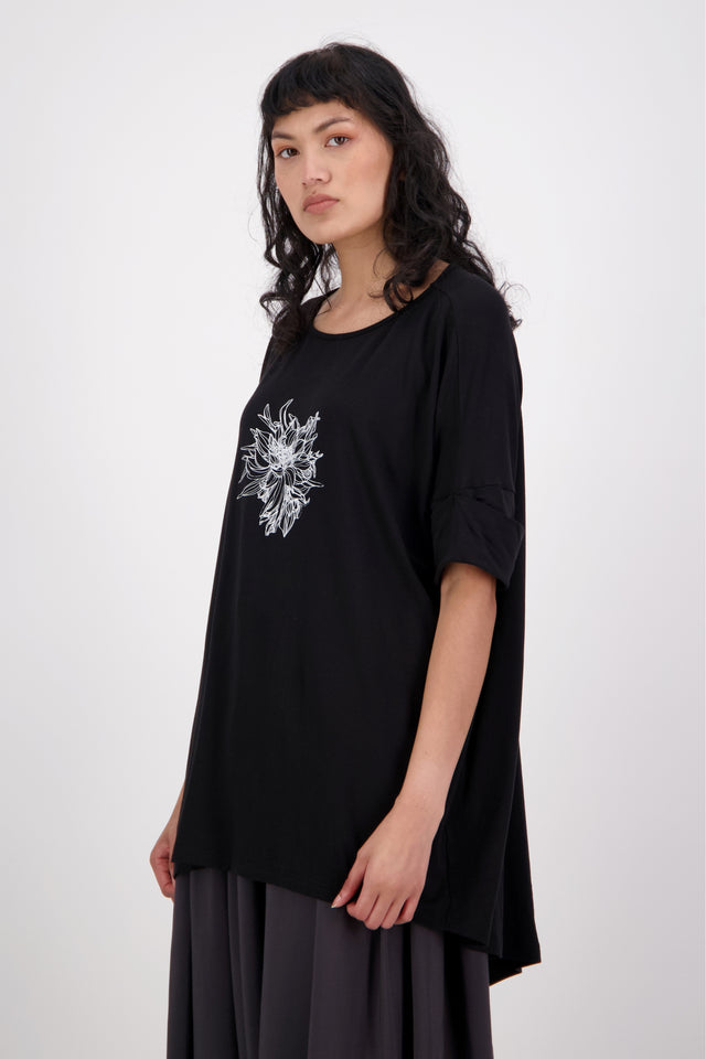 Unity Tee (Chrysanthemum) Magenta