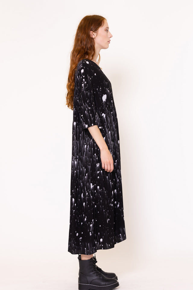Aman Dress (Falling Print)