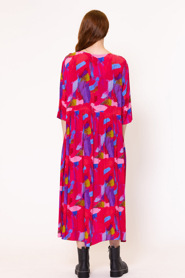 Aman Dress (Painter Print)