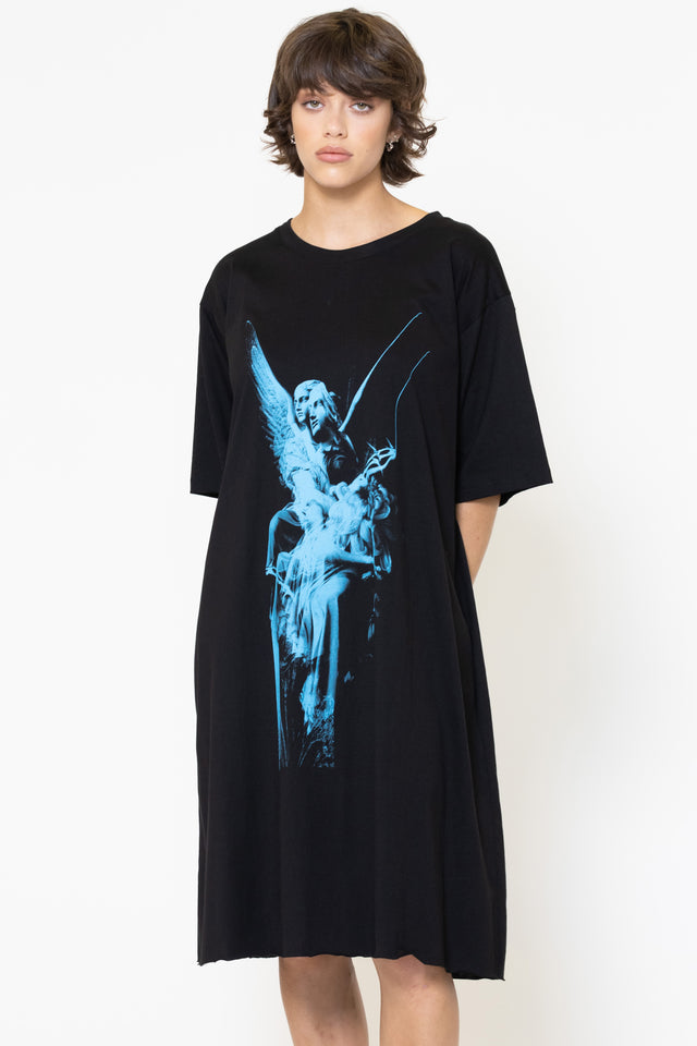 Basko Dress (Angel Blur Print)