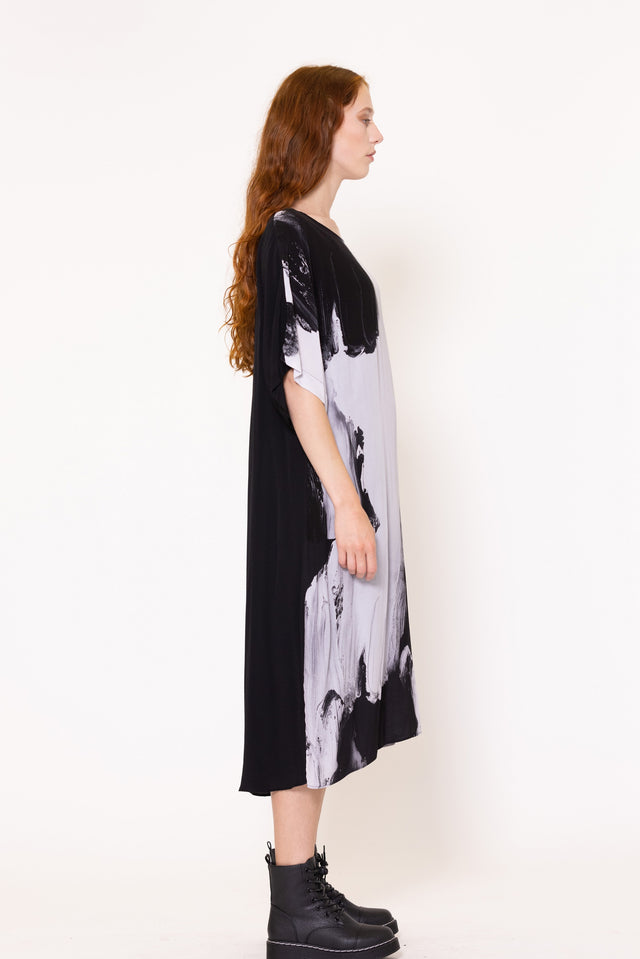 Exim Dress (Swoosh Print)