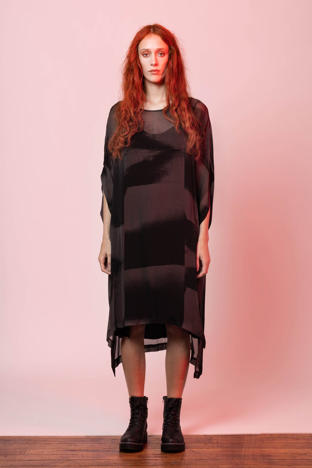 Exude Dress (Blaze Print)