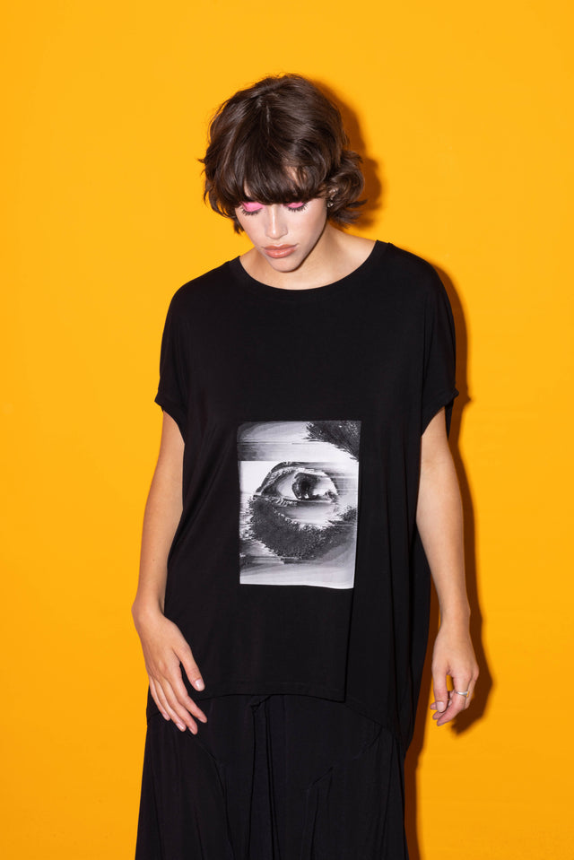 Lacuna Tee (Eye Print)