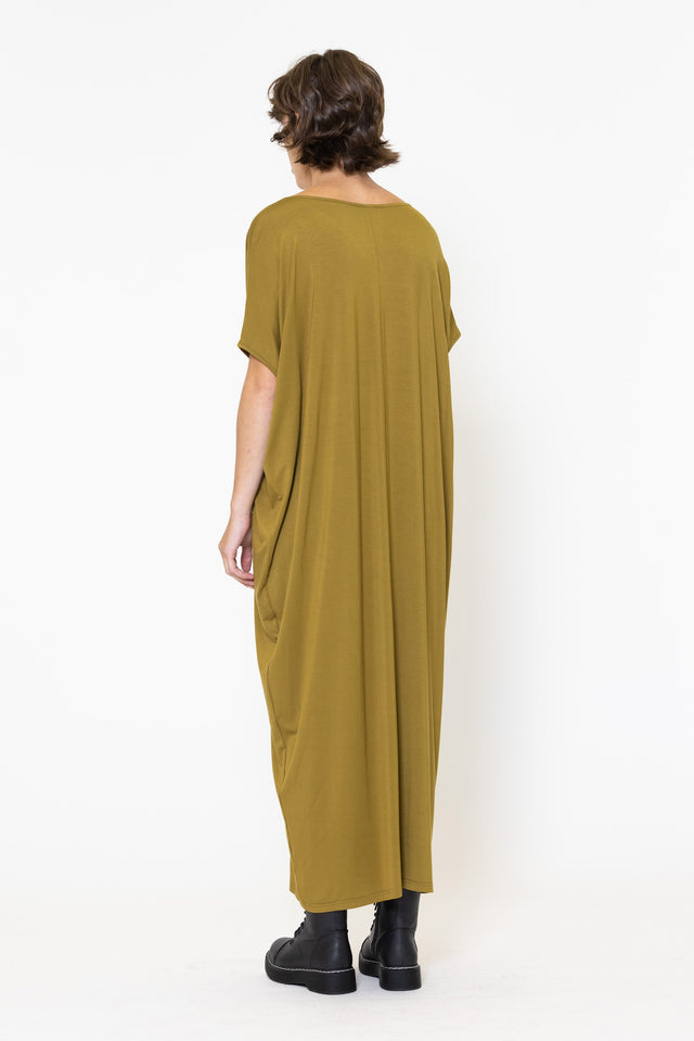 Merge Dress (Olive) **LAST ONE** SIZE 18