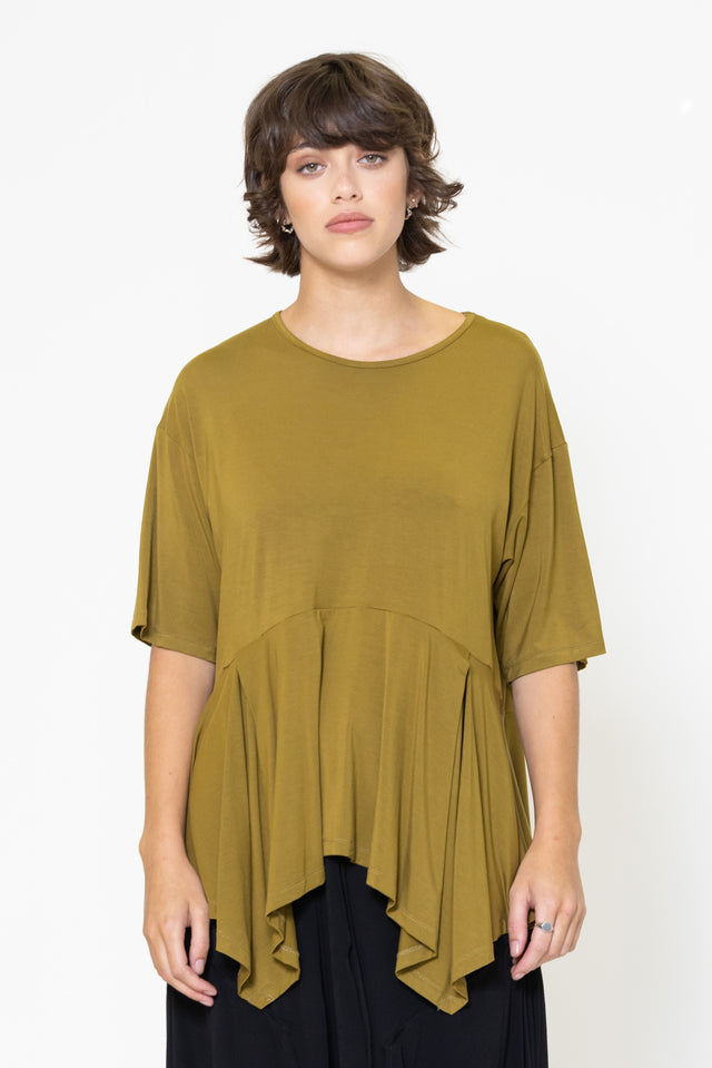 Psyche Tee (Chartreuse)