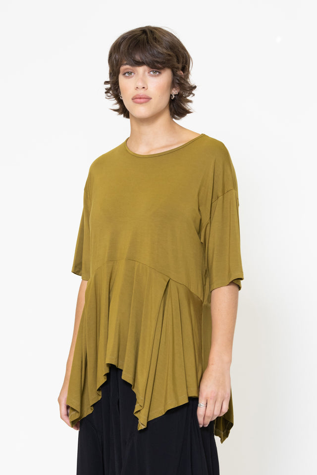 Psyche Tee (Chartreuse)