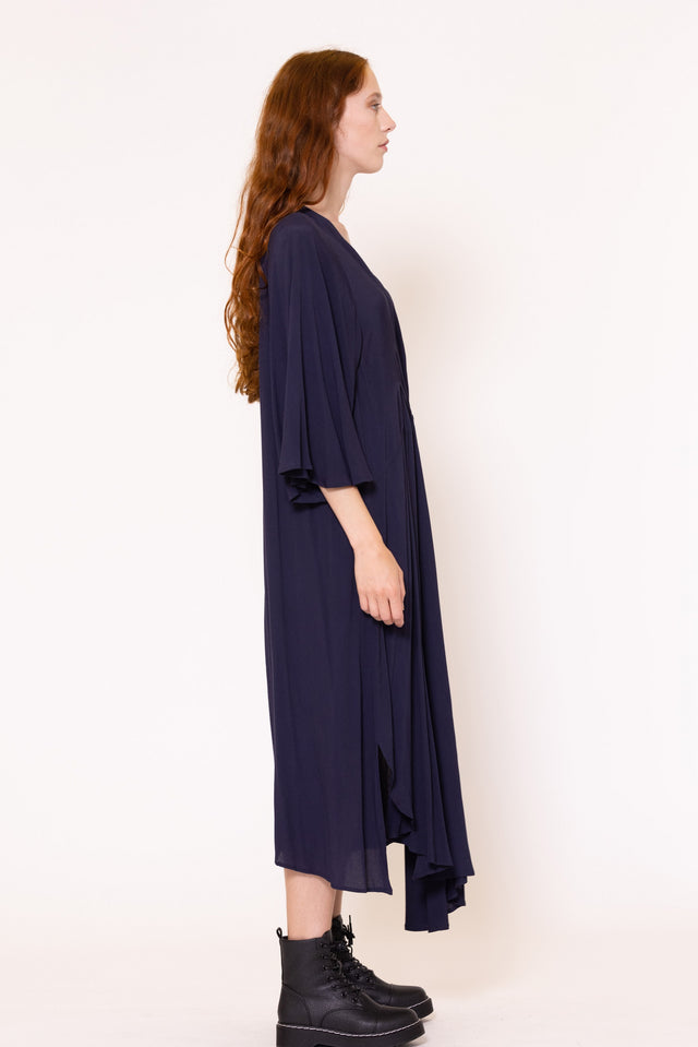 Tightrope Dress (Indigo)