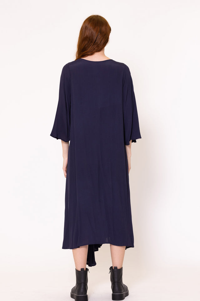 Tightrope Dress (Indigo)