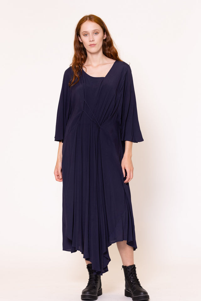 Tightrope Dress (Indigo)