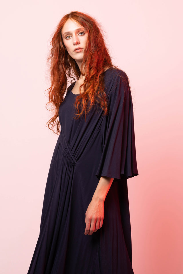 Tightrope Dress (Indigo)